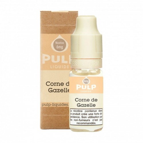 Flacon E Liquide 10ml Corne de Gazelle par Pulp Flacon E Liquide 10ml Corne de Gazelle par Pulp