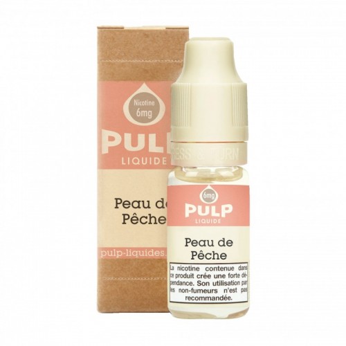 Flacon E Liquide 10ml Peau de Pêche par Pulp Flacon E Liquide 10ml Peau de Pêche par Pulp
