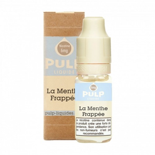 Flacon E Liquide 10ml Menthe Frapée par Pulp Flacon E Liquide 10ml Menthe Frapée par Pulp