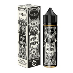 Flacon E Liquide Prêt à Booster Baba Au Rhum de Dessert par Curieux