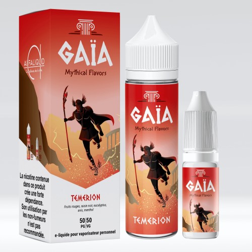 e liquide 50 ml gaïa mytical flavours par alfaliquid Temerion e liquide 50 ml gaïa mytical flavours par alfaliquid Temerion