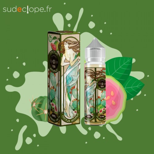 Flacon E Liquide Prêt à Booster Goyave Cactus de 1900 par Curieux