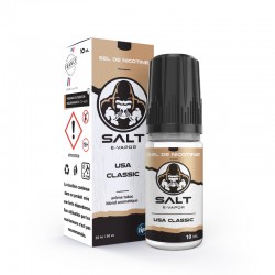 Flacon E Liquide Usa Classic au Sel de Nicotine par Salt E-Vapor