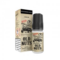 E liquide sel de nictoine gourmant 10 ml 50PG/50VG Old Nuts Moon shiners le french liquide