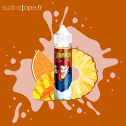 flacon 50ml e liquide saiyen dragon prêt à booster