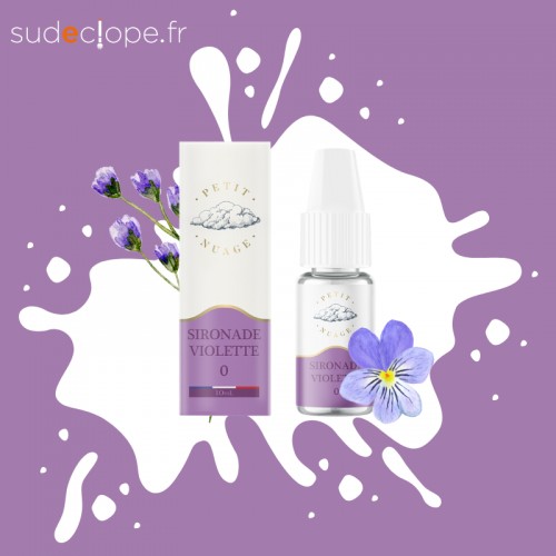 Flacon E Liquide Sironade Violette de Petit Nuage