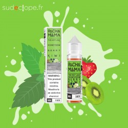 Flacon E Liquide Prêt à Booster Mint Honeydew Berry Kiwi de Pachamama par Charlie's Chalk Dust