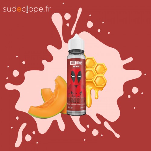 E Liquide Mask'on PAB 50 ml de la marque Juice Heroes Liquideo