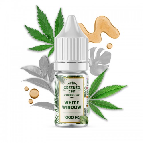 E liquide - White Window CBD - Greeneo