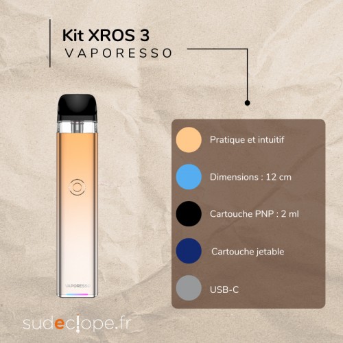 Kit XROS 3 Pod - Vaporesso